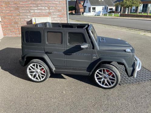 MERCEDES G63 AMG • 2 places • Noir Mat Voiture électrique po, Enfants & Bébés, Jouets | Extérieur | Véhicules à batterie, Utilisé