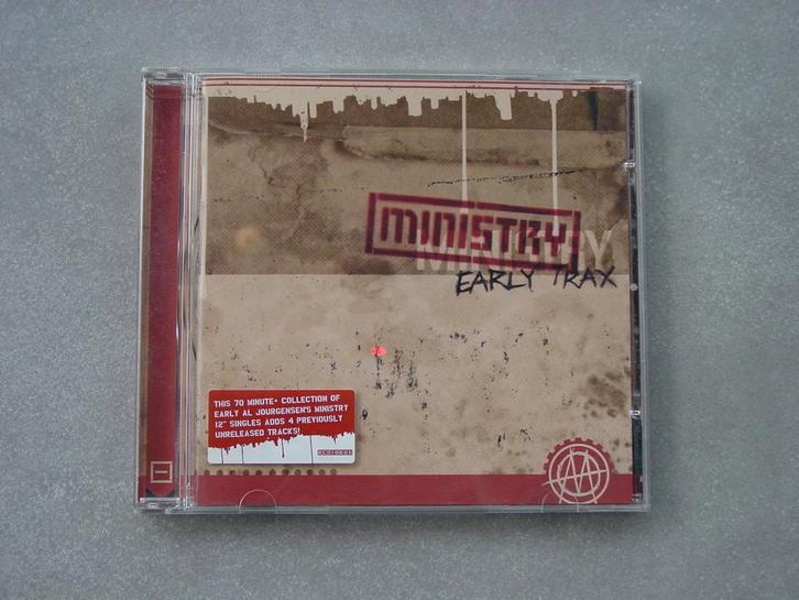 Ministry - Early Trax (CD), Cd's en Dvd's, Cd's | Hardrock en Metal, Ophalen of Verzenden