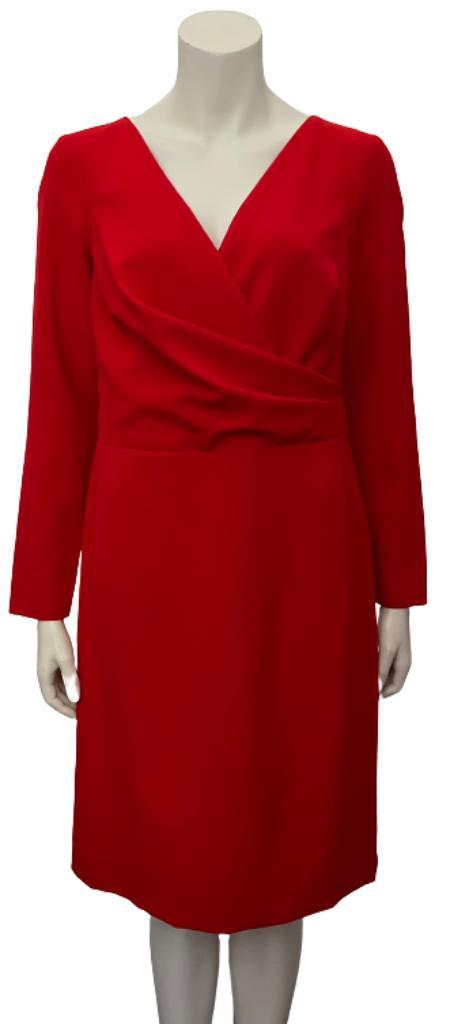 LAUREN - RALPH LAUREN jurk - FR 44 - Nieuw, Kleding | Dames, Jurken, Nieuw, Maat 42/44 (L), Rood, Knielengte, Verzenden