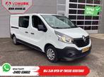 Renault Trafic 1.6 dCi 125 pk E6 L2 DC Dubbel Cabine BPM VRI, Auto's, Parkeersensor, Renault, Wit, Te koop
