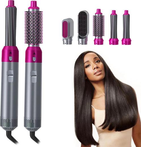Föhnborstel 5-in-1 – Droog en style je haar - Nieuw artikel, Handtassen en Accessoires, Uiterlijk | Haarverzorging, Nieuw, Krultang of Stijltang