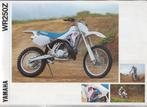 Moto Yamaha WR 250Z brochure publicitaire, Verzenden, Gelezen
