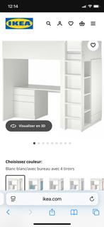 Lit mezzanine Smastad, Kinderen en Baby's, Kinderkamer | Stapelbedden en Hoogslapers, Ophalen, Zo goed als nieuw, Hoogslaper