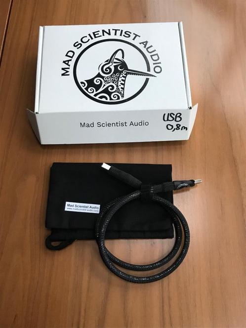 Mad Scientist USB cable A To B 0.8 m, Audio, Tv en Foto, Audiokabels en Televisiekabels, Gebruikt, Overige kabels, Minder dan 2 meter