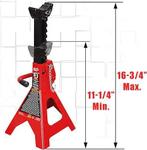 Stalen krikstandaards | tot 3 ton | GRATIS LEVERING, Neuf, -, -, BIG RIG