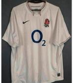 Maillot de rugby domicile NIKE RUGBY UNION ENGLAND 2009/2010, Sports & Fitness, Rugby, Enlèvement ou Envoi, Comme neuf, Vêtements