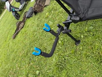 Preston xs feeder arm/ dubble ripple bar small / side tray