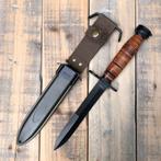 US M4 bajonet (29 cm) in kunststof / canvas foedraal, Verzamelen, Militaria | Algemeen, Verzenden, Landmacht, Mes of Dolk