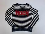 Mt 158-164 Wit donkerblauw gestreepte sweater Rock, Kinderen en Baby's, Kinderkleding | Maat 158, Jongen of Meisje, Trui of Vest