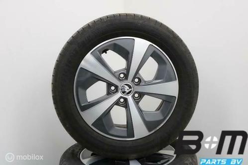 Set 16 inch velgen Skoda Octavia 2016 5E0601025AP, Autos : Pièces & Accessoires, Pneus & Jantes, Utilisé