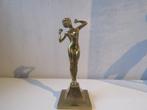 Vintage messing brons Ontwakende Dame naar Paul Philippe, Antiek en Kunst, Ophalen of Verzenden