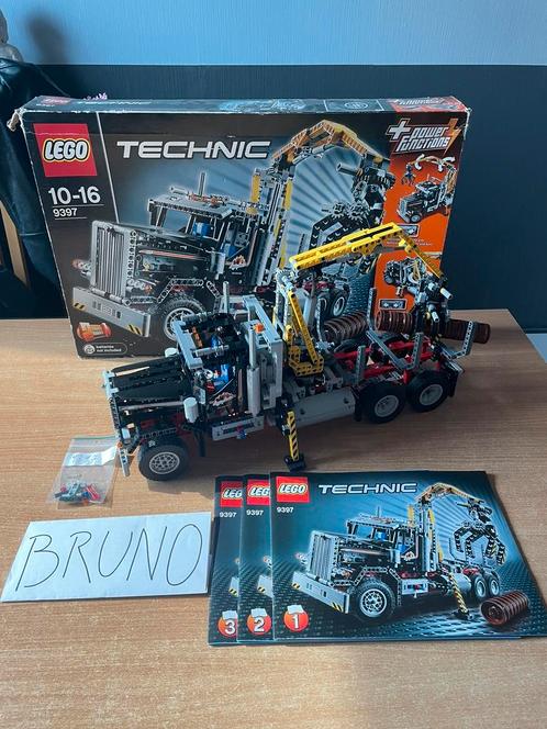Lego Technicn Logging Truck 9397, Enfants & Bébés, Jouets | Duplo & Lego, Comme neuf, Lego, Enlèvement ou Envoi