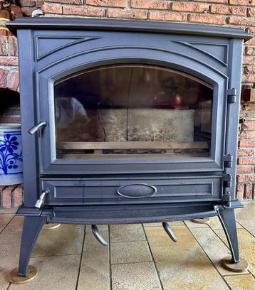 Poêle Dovre 10Kw - 750CB, Huis en Inrichting, Kachels, Ophalen, Gebruikt, Houtkachel, Vrijstaand