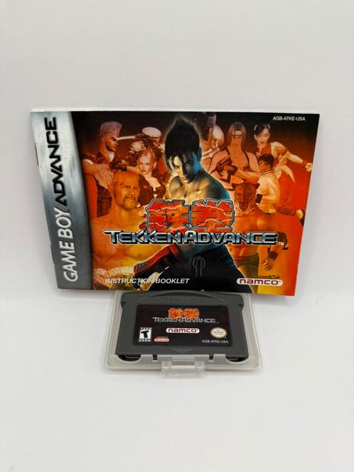 Tekken Advance Nintendo Gameboy Advance GBA + Manual, Games en Spelcomputers, Games | Nintendo Game Boy, Gebruikt, Vechten, 1 speler