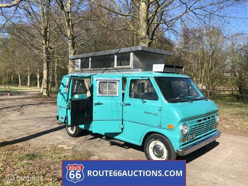 Ford Econoline Camper Van 1969 | Route 66 auctions, Auto's, Oldtimers, Bedrijf, Te koop, Lederen bekleding, Ford, Benzine, Overige carrosserie