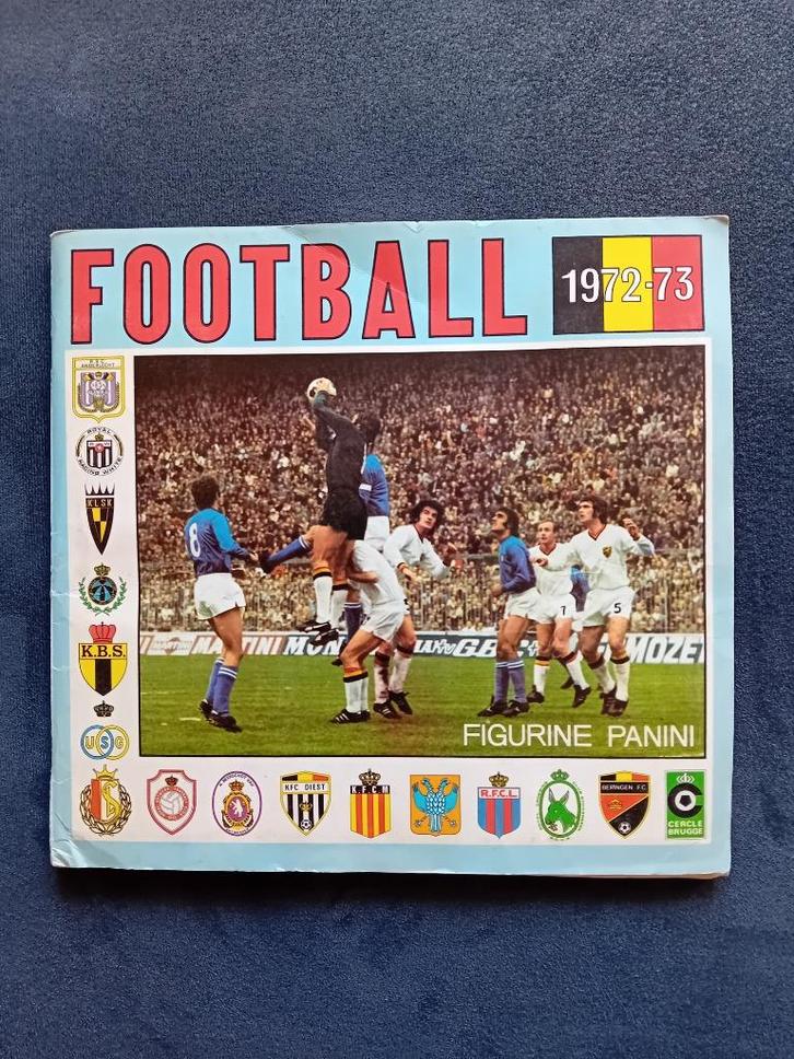 panini stickerboek Football 72/73, Hobby en Vrije tijd, Stickers en Plaatjes, Zo goed als nieuw, Plaatje, Ophalen of Verzenden