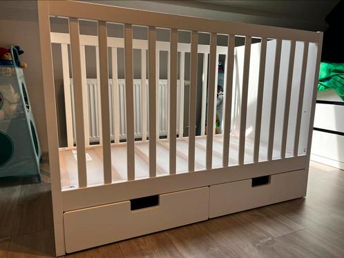 Babybed Stuva + gratis matras IKEA, Kinderen en Baby's, Babywiegjes en Ledikanten, Zo goed als nieuw, Ledikant, Ophalen