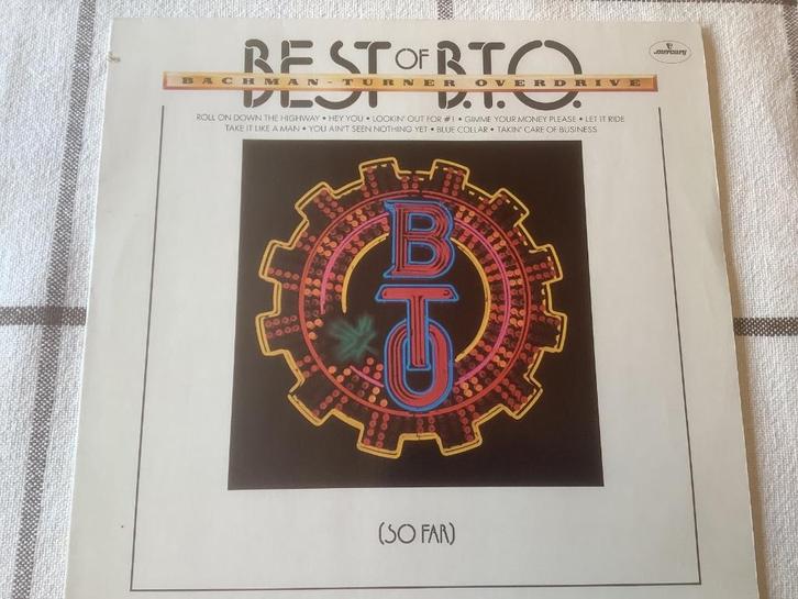 Best of B.T.O. - Bachman-Turner Overdrive, CD & DVD, Vinyles | Rock, Comme neuf, Pop rock, 12 pouces, Enlèvement