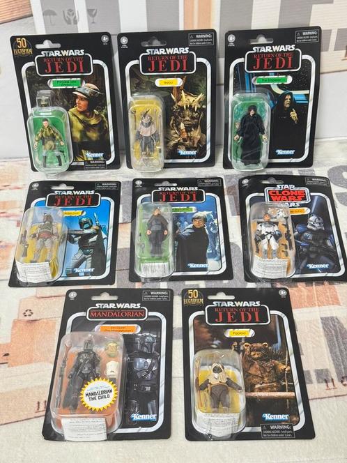 Partij 8x STAR WARS poppetjes figure TVC Kenner Hasbro nieuw, Verzamelen, Star Wars, Nieuw, Actiefiguurtje, Ophalen of Verzenden