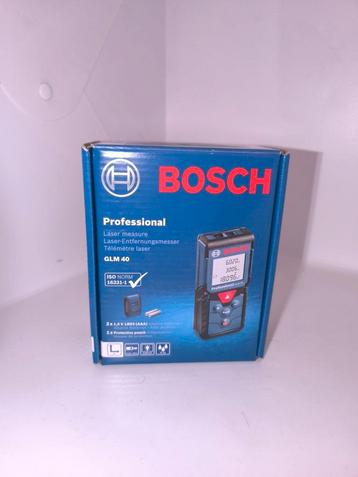 Télémètre laser Bosch GLM 40 neuf jamais utilisé ! beschikbaar voor biedingen