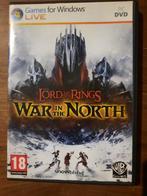 PC DVD-Rom Le Seigneur Des Anneaux La Guerre Du Nord, Consoles de jeu & Jeux vidéo, Utilisé, Enlèvement ou Envoi