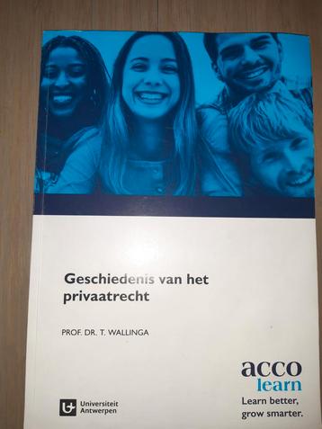 Geschiedenis van het privaatrecht beschikbaar voor biedingen