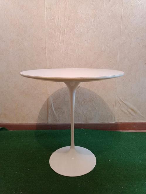 Guéridon vintage table design Saarinen knoll international, Huis en Inrichting, Tafels | Bijzettafels, Zo goed als nieuw, Hout