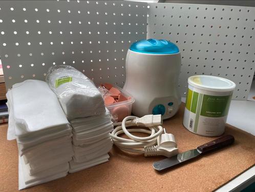 Waxapparaat,wax,strips en spatel, Handtassen en Accessoires, Uiterlijk | Lichaamsverzorging, Gebruikt, Overige typen, Ophalen