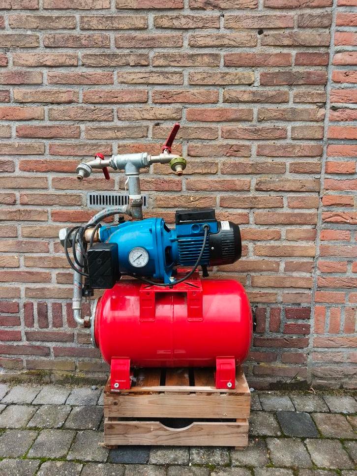 Tallas X8020M grondwaterpomp met drukvat, Jardin & Terrasse, Pompes à eau, Comme neuf, Enlèvement ou Envoi