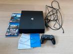 PlayStation 4 Pro 1TB + Controller + 2 Games, Ophalen of Verzenden, Zo goed als nieuw, Pro