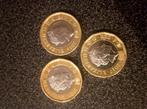 Monnaie royaume uni one pound de 2016et 2017 et 3 pièces de, Collections, Collections Autre, Utilisé, Enlèvement ou Envoi