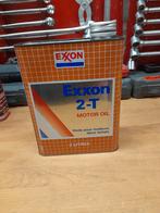 Oude lege oliekan Esso Exxon 2t motorolie, Verzenden, Gebruikt, Overige typen