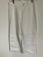 Damesbroek linnen S/M, Ophalen, Wit, Zo goed als nieuw, Linnen