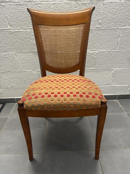 Luxe set van 8 Collinet-stoelen + biljarttafel, Huis en Inrichting, Stoelen, Zo goed als nieuw, Vijf, Zes of meer stoelen, Hout