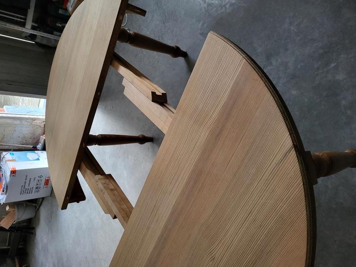 Mooie eettafel, eetkamer, tafel, pine, Huis en Inrichting, Tafels | Eettafels, Gebruikt, Ovaal, Ophalen