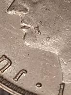 25 pesetas van Spanje 1983 met misslag in het aangezicht, Postzegels en Munten, Ophalen of Verzenden, Overige landen, Losse munt