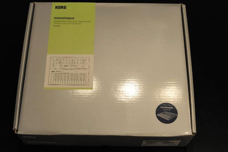 Korg Monologue Blue Monofone Synthesizer, Muziek en Instrumenten, Synthesizers, Zo goed als nieuw, Overige aantallen, Korg, Ophalen of Verzenden