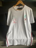 SET VAN AMG PETRONAS XXL GECERTIFICEERDE T-SHIRTS..., Kleding | Heren, T-shirts, Wit, Zo goed als nieuw, AMG PETRONAS, Overige maten