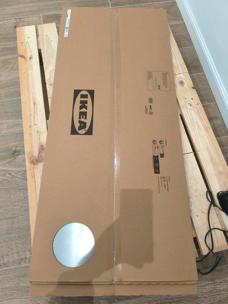 Fond de hotte crédence IKEA double face inox/cuivre, Huis en Inrichting, Keuken | Keukenelementen, Nieuw