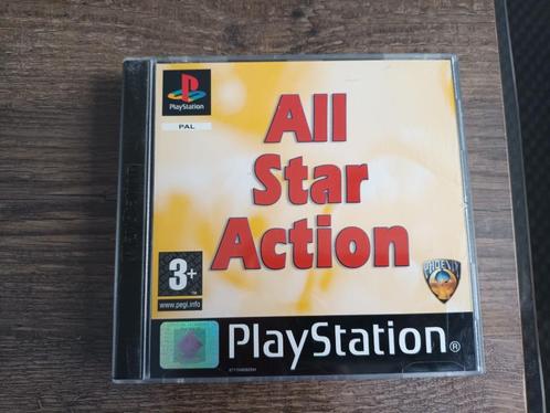 All Star Action Playstation 1 (PS1) (disc 1 & 2) CIB, Games en Spelcomputers, Games | Sony PlayStation 1, Zo goed als nieuw, Platform