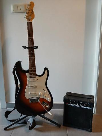 merk Encore.       +versterker B.B.Blaster + tas + riem +  beschikbaar voor biedingen