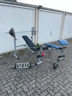 Stevige halterbank + EXTRA // tot 85kg, Sport en Fitness, Ophalen