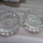 Glazen asbak 2 stuks, Ophalen