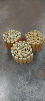 Rolborder, Ophalen of Verzenden, Border, Minder dan 25 cm, Hout