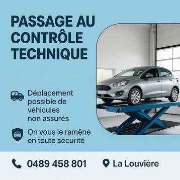 Passage au contrôle technique avec plaque Z, Autos : Divers
