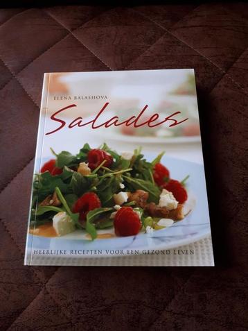 NIEUW - Elena Balashova -Salades - Kookboek beschikbaar voor biedingen