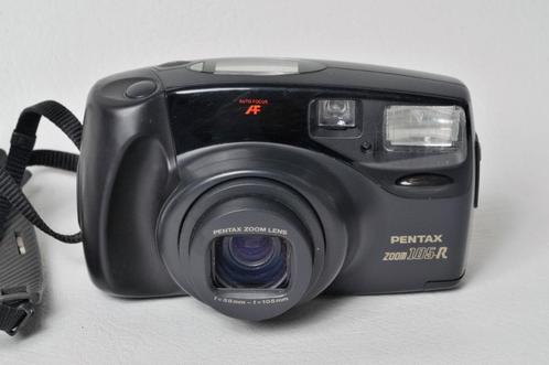 Pentax Zoom 105 – R + étui.   Appareil argentique, TV, Hi-fi & Vidéo, Appareils photo analogiques, Utilisé, Compact, Pentax, Enlèvement ou Envoi