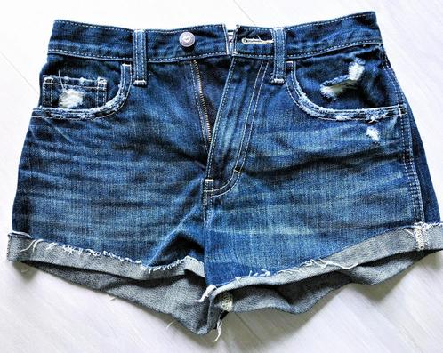 Hollister super toffe shorts W23 maat 00 (34), Vêtements | Femmes, Jeans, Comme neuf, W27 (confection 34) ou plus petit, Bleu