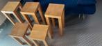 5 bijzettafeltjes, Ophalen, Gebruikt, Hout