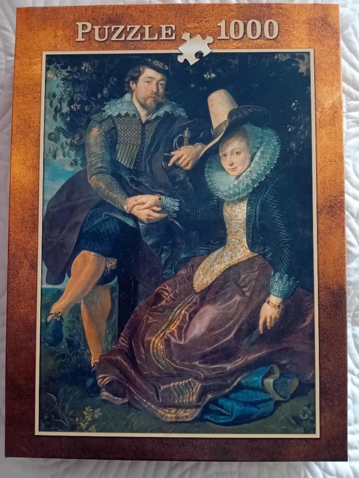 4 mooie puzzels: werken van grote meesters, Hobby en Vrije tijd, Denksport en Puzzels, Zo goed als nieuw, Legpuzzel, 500 t/m 1500 stukjes